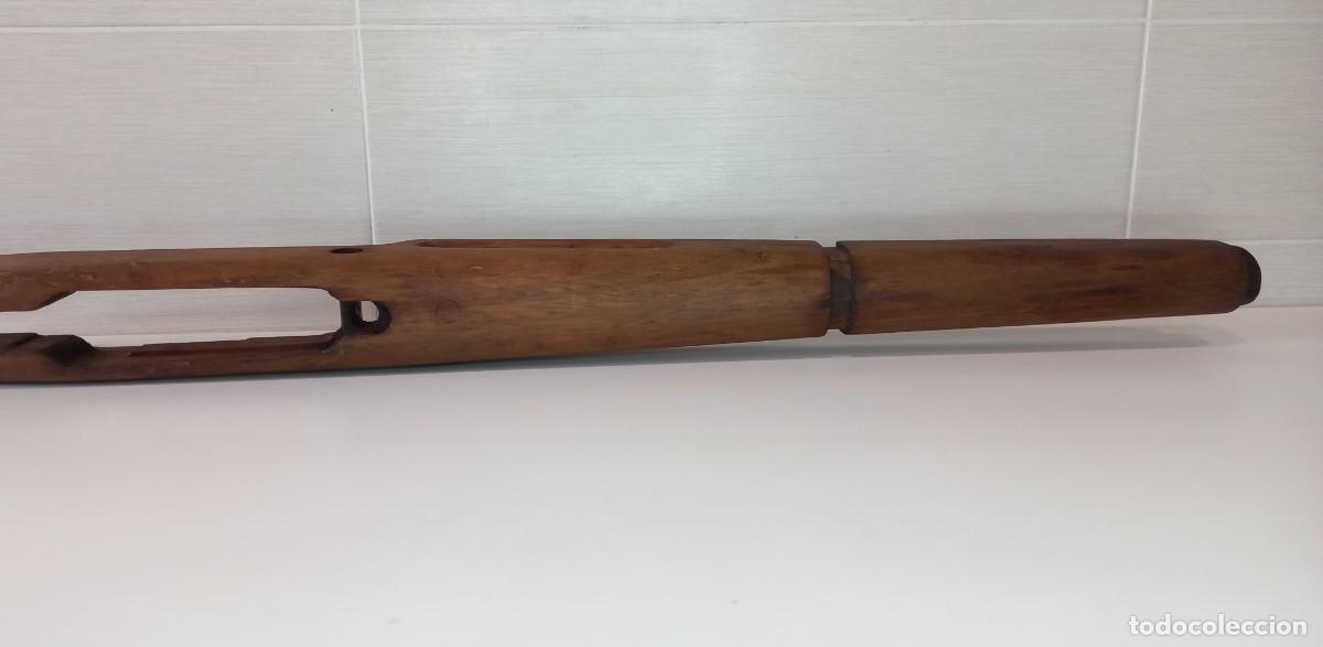 Militaria: ANTIGUA CULATA DE MADERA DEL MAUSER - Foto 9