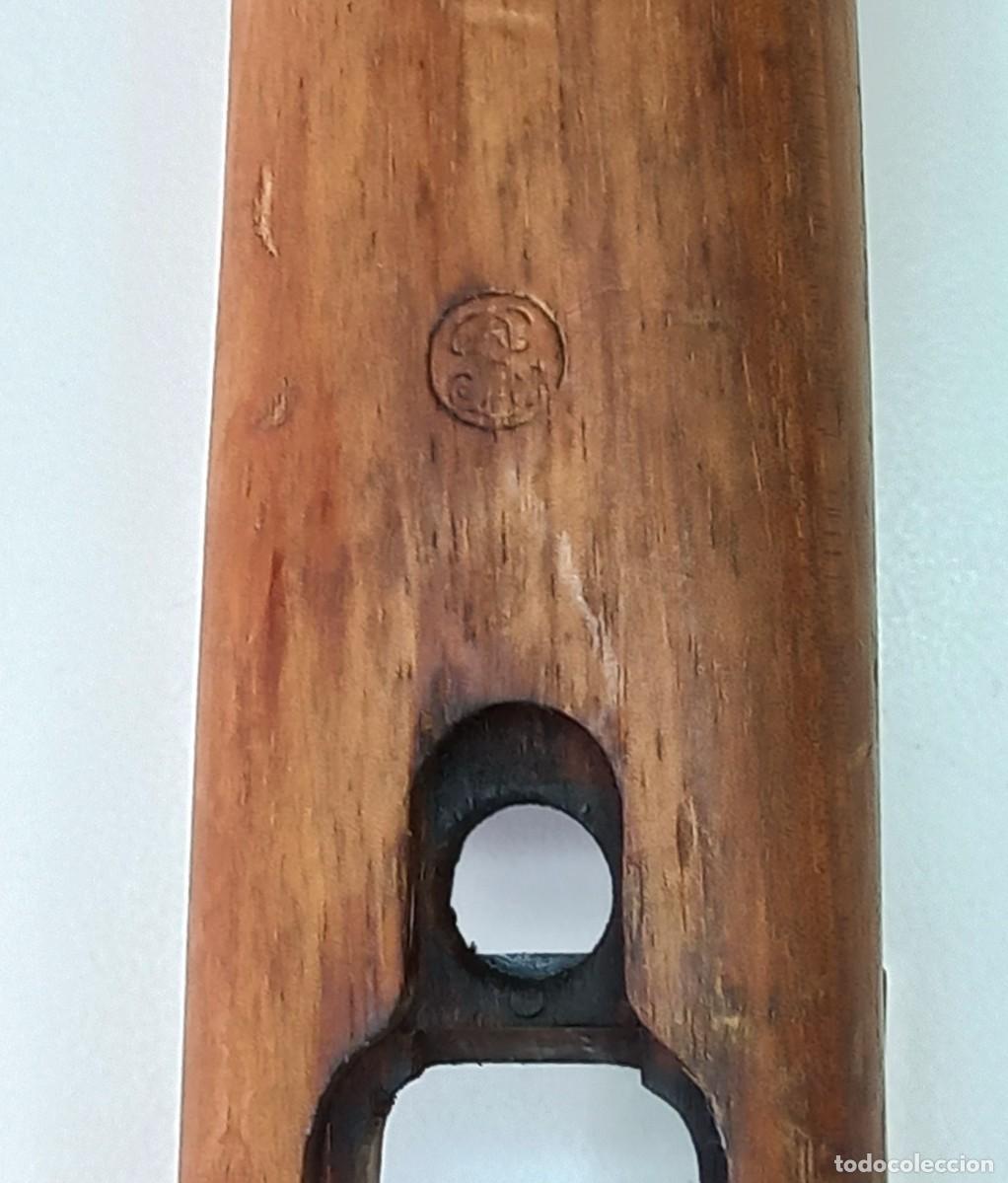 Militaria: ANTIGUA CULATA DE MADERA DEL MAUSER - Foto 15