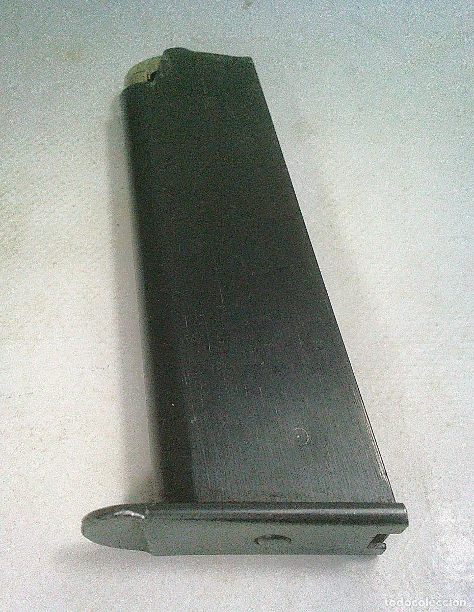Militaria: CARGADOR DE LA PISTOLA STAR BM BKM 9 MM PARABELLUM 9 MM P PAVONADO ORIGINAL - 6