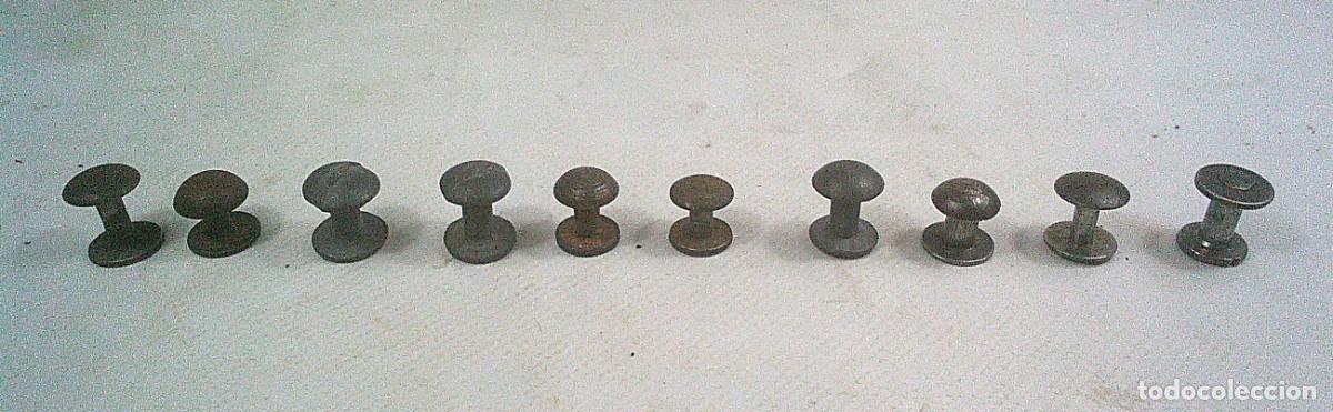 Militaria: BOTON DE UNION PARA LA CORREA DE CUALQUIER TIPO DE MAUSER, VZ 24, SUBFUSIL, ETC USADO EN ESPA&Ntilde;A