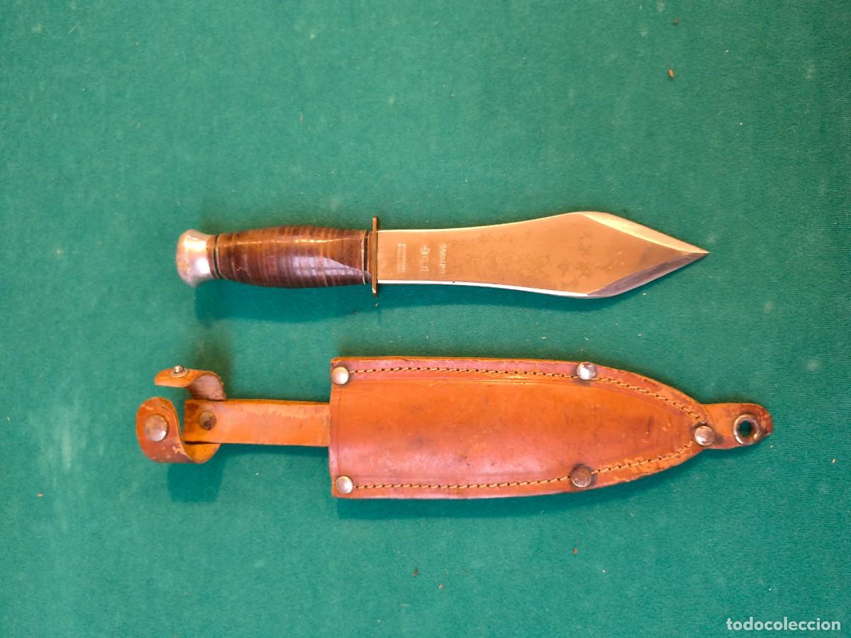Militaria: Cuchillo puntilla descabello Sabater