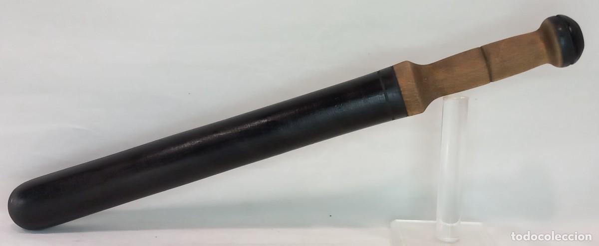 Militaria: ANTIGUA PORRA , DEFENSA DE MADERA