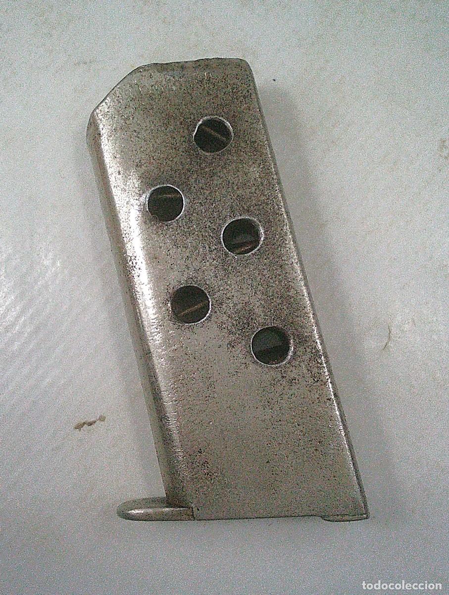 Militaria: CARGADOR DE LA PISTOLA EIBARRESA ELGUETA SOL 6,35 MM