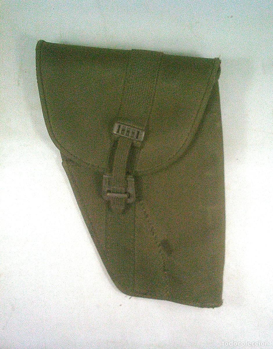 Militaria: FUNDA DE PISTOLA DE LONA REGLAMENTARIA ET A&Ntilde;OS 80 Y 90 PARA PISTOLA DE 9 MM L Y 9 MM P - 9