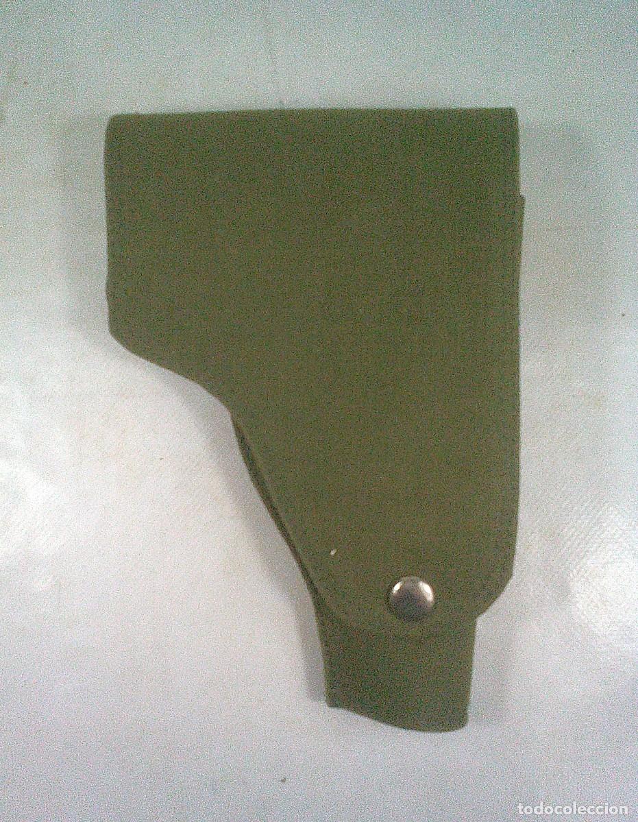 Militaria: FUNDA DE PISTOLA DE LONA PARA PISTOLA DE 9 MM C Y 7,65 MM NUEVA A ESTRENAR - 10