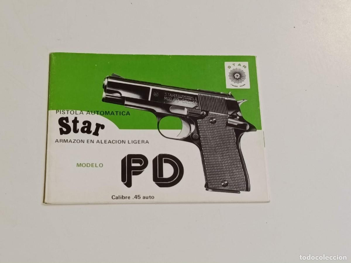 Militaria: Manual de instrucciones pistola STAR PD