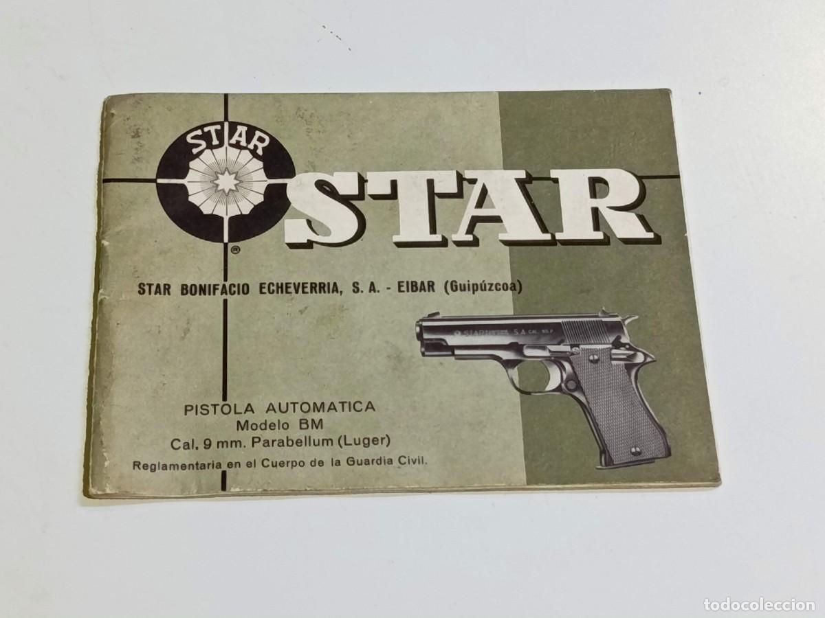 Militaria: Manual de instrucciones pistola STAR BM