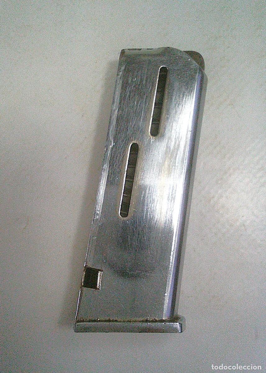 Militaria: CARGADOR DE LA PISTOLA ASTRA CUB ASTRA 2000 DE 6,35 MM MARCADO CROMADO ORIGINAL