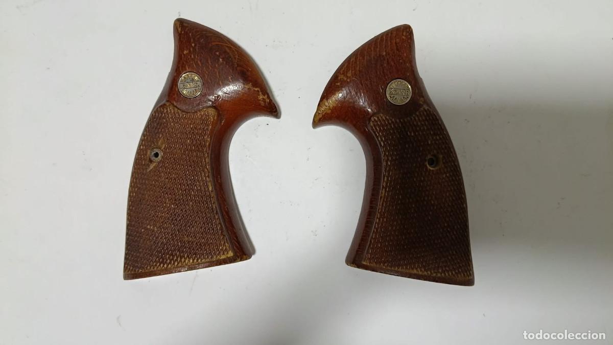 Militaria: Vendo cachas revolver LLama II calibre 357/38 especial