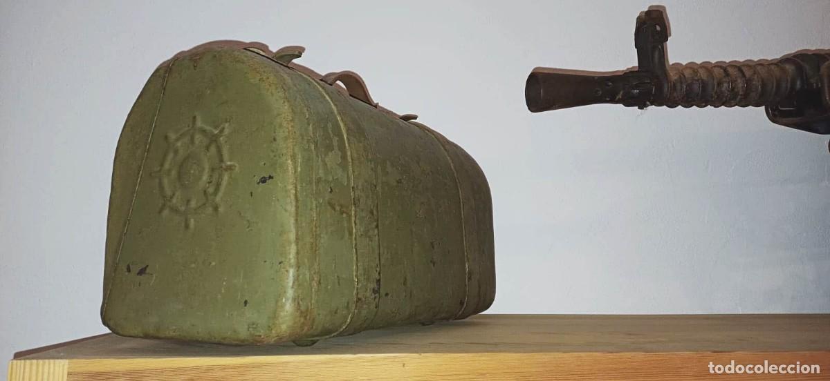 Militaria: Caja Portacintas Original ZB-37/MG37(t) y Mecanismo Interno| Contrato Ej&eacute;rcito Espa&ntilde;ol 1943 | WW2