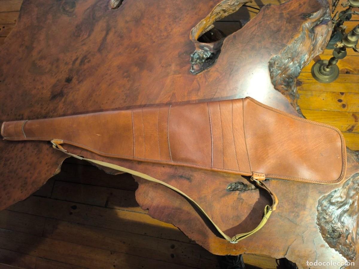 Militaria: FUNDA DE ESCOPETA O CARABINA EN POLIPIEL, EN MUY BUEN ESTADO 107 CM