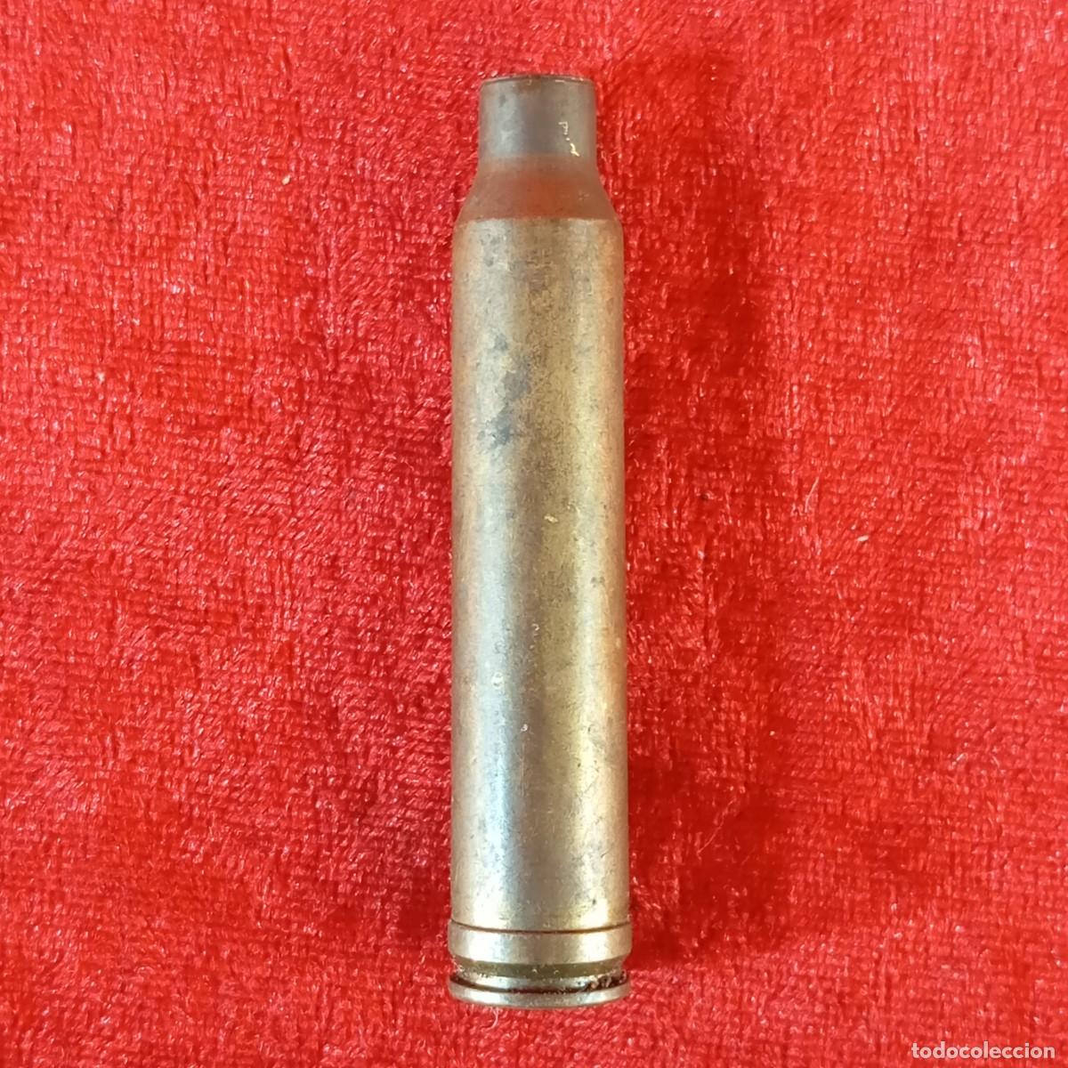 Militaria: PROYECTIL - ORIGINAL - INERTE - VACIO - 300 WIN MAG - 6,5 CM TOTAL - VAINA