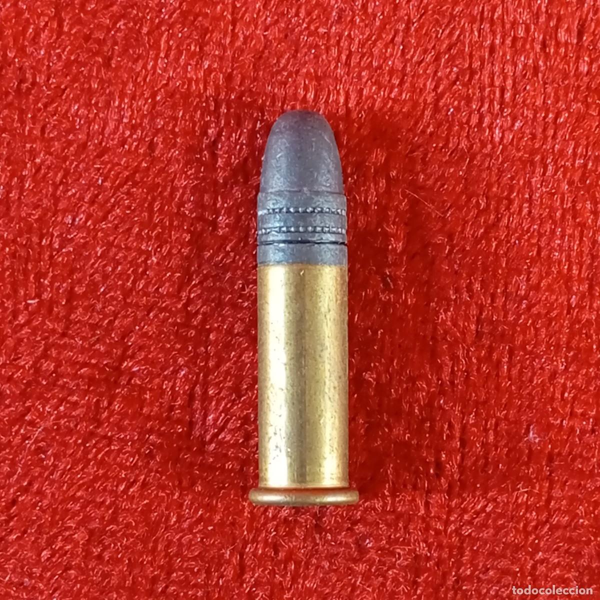 Militaria: PROYECTIL COMPLETO - ORIGINAL - INERTE - VACIO - 3 CM - Foto 1