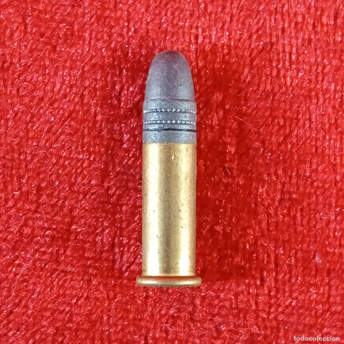 Militaria: PROYECTIL COMPLETO - ORIGINAL - INERTE - VACIO - 3 CM - Foto 3