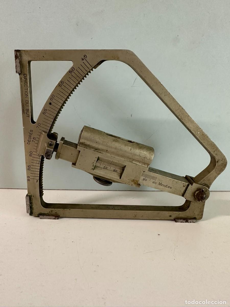 Militaria: Cuadrante o clin&oacute;metro de artiller&iacute;a MLE 1888-1900