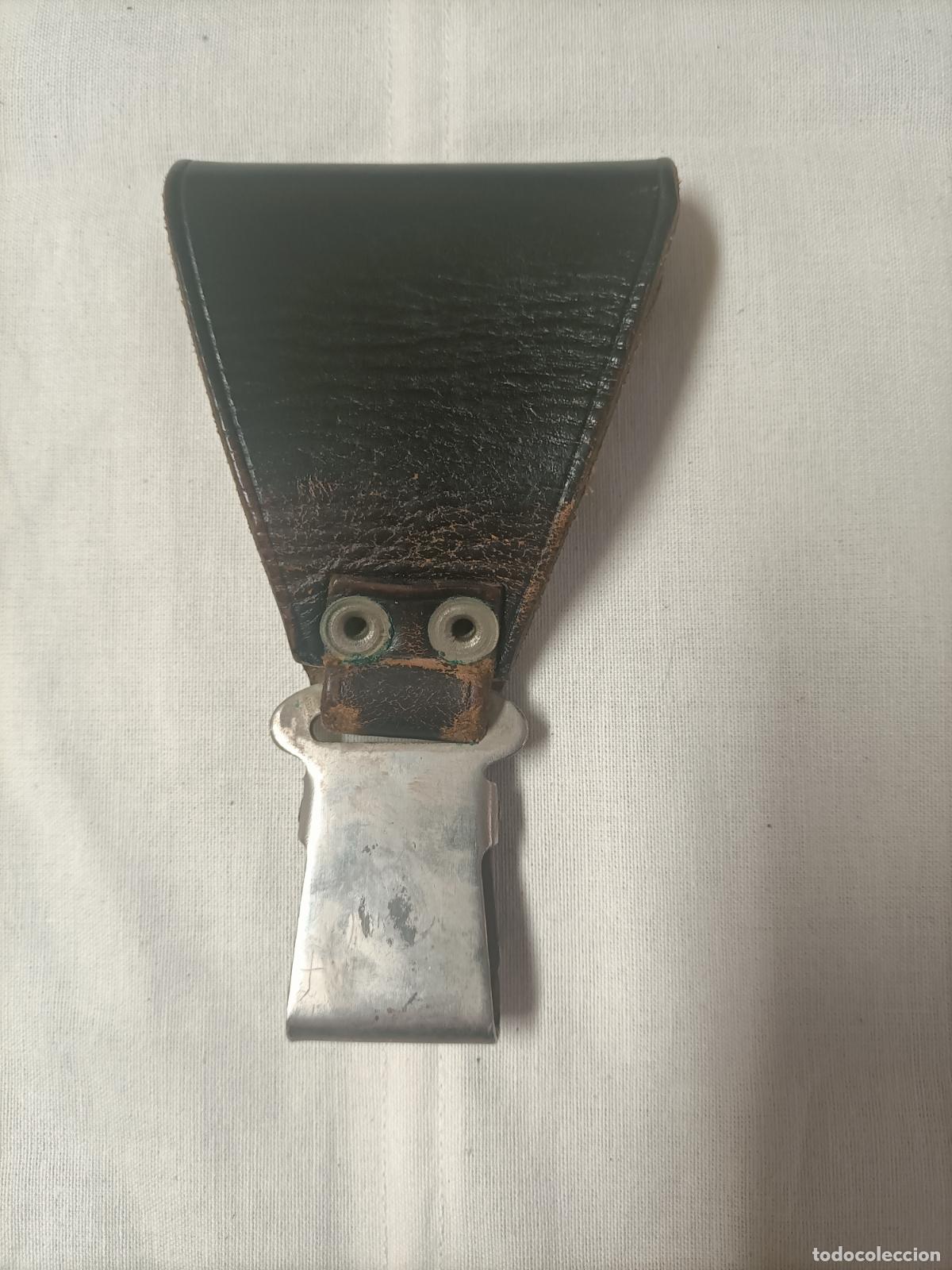 Militaria: Antigua cangrejera guardia civil soporte arma