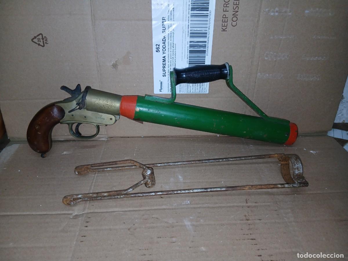 Militaria: Lanzacabos SPRA ca&ntilde;on. - Foto 1