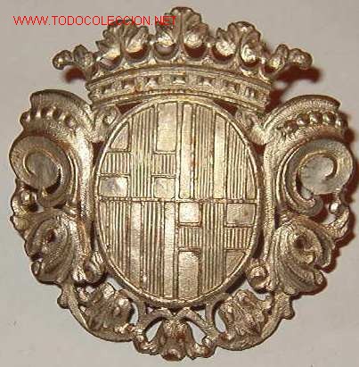 Militaria: Placa de casco - Foto 1
