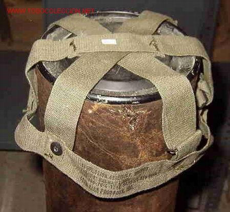 Militaria: Interior de lona,de casco DSA - Foto 1