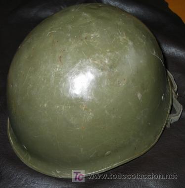 Militaria: CASCO DE PARACAIDISTA EJERCITO FRANCES. COMPLET0 - Foto 1