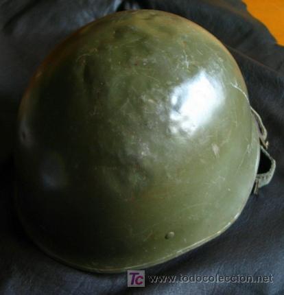 Militaria: CASCO DE PARACAIDISTA EJERCITO FRANCES. COMPLET0 - Foto 2