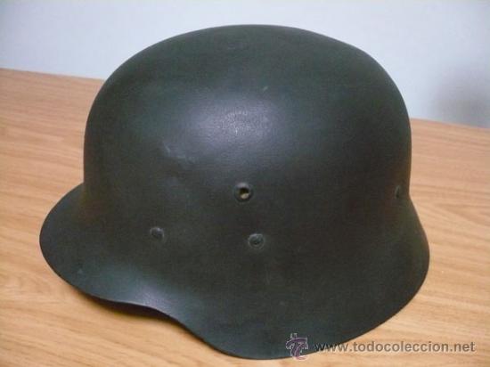 Militaria: CASCO ESPA&Ntilde;OL COPIA DEL ALEM&Aacute;N DE LA IIGM - Foto 4