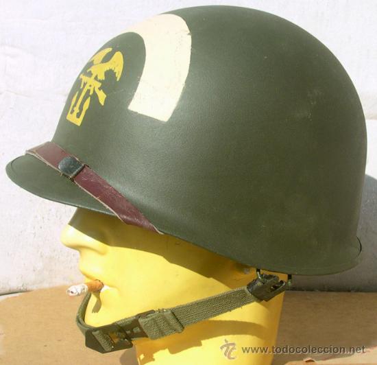 Militaria: Casco M1 5th Engineer Special Brigade - Foto 3