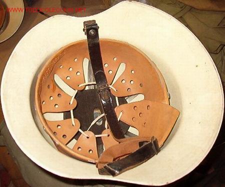 Militaria: Interior del casco. - Foto 2