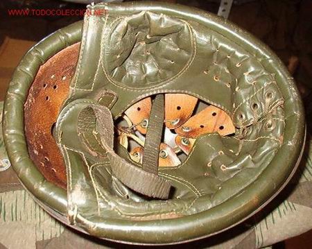 Militaria: Interior del casco. - Foto 2