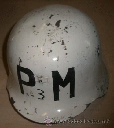 Militaria: Casco PM interior 2&ordm; modelo - Foto 1