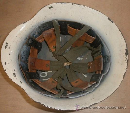 Militaria: Casco PM interior 2&ordm; modelo - Foto 2