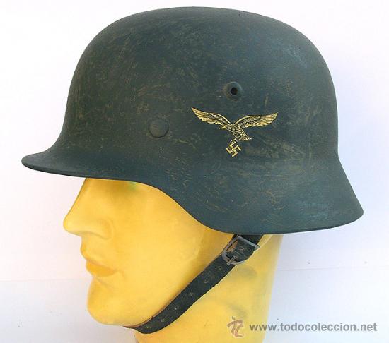 Militaria: Casco alem&aacute;n M40 Luftwaffe - Foto 2