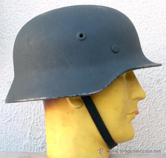 Militaria: Casco alem&aacute;n M40 Luftwaffe - Foto 8