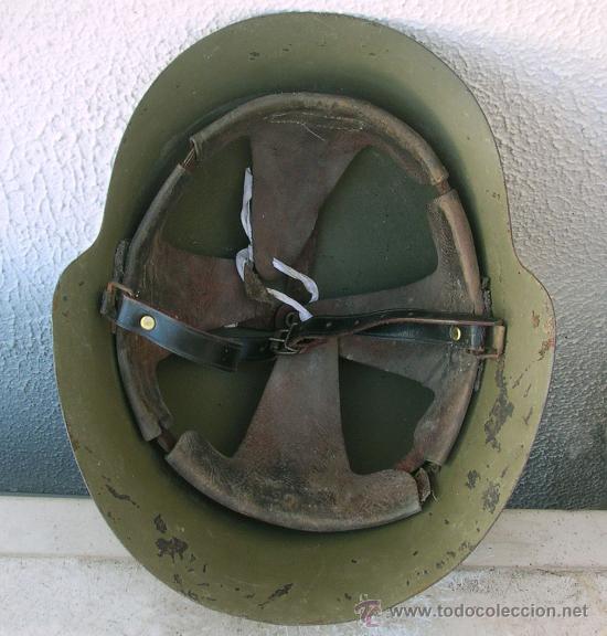 Militaria: Casco Espa&ntilde;ol M34 PSUC - Foto 2