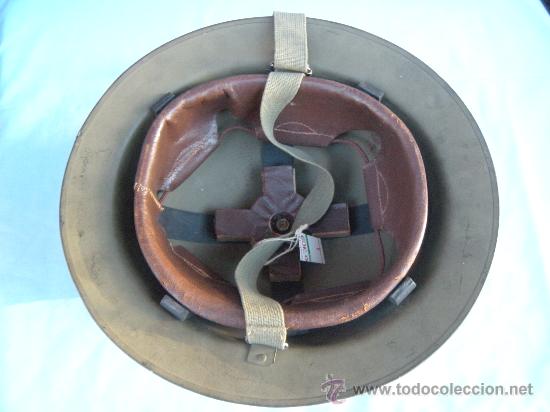 Militaria: ANTIGUO CASCO MILITAR - Foto 4