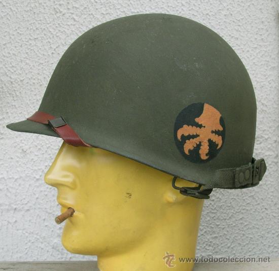 Militaria: Casco M1 17th AIRBORNE Div. - Foto 1