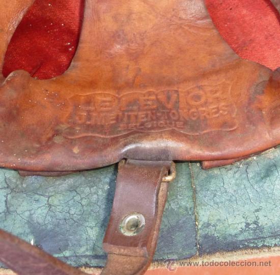Militaria: CASCO BELGA CARTON - Foto 6