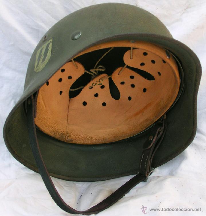 Militaria: casco alem&aacute;n M40 y M42 SS - Foto 4