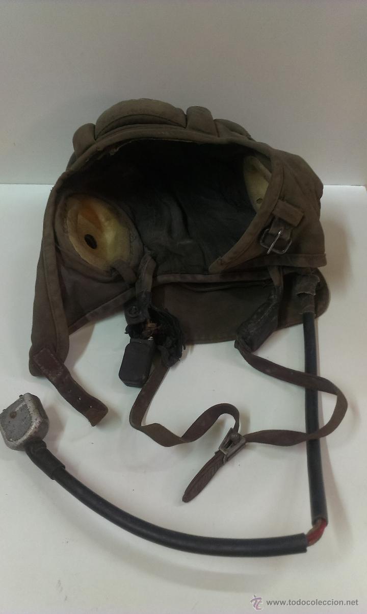 Militaria: CASCO DE TANQUE ( ORIGINAL ) - Foto 6