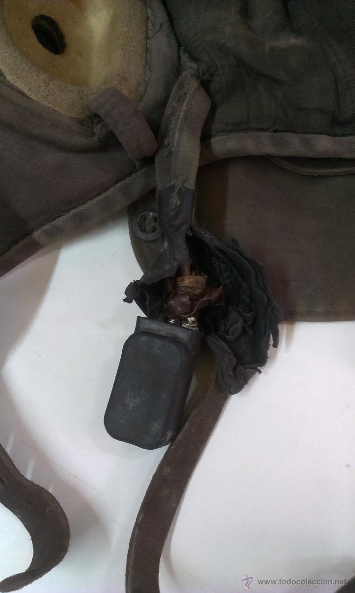 Militaria: CASCO DE TANQUE ( ORIGINAL ) - Foto 10
