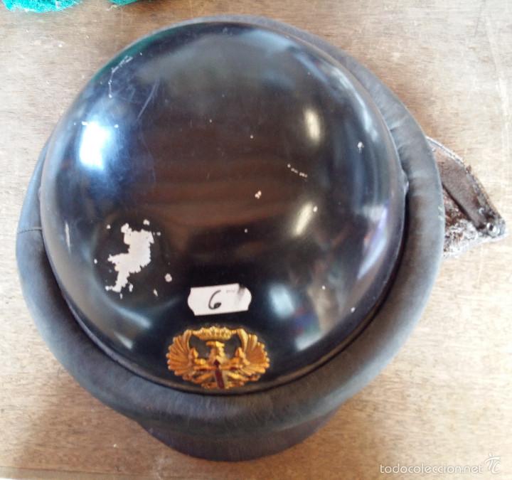 Militaria: Casco de motorista - Foto 1