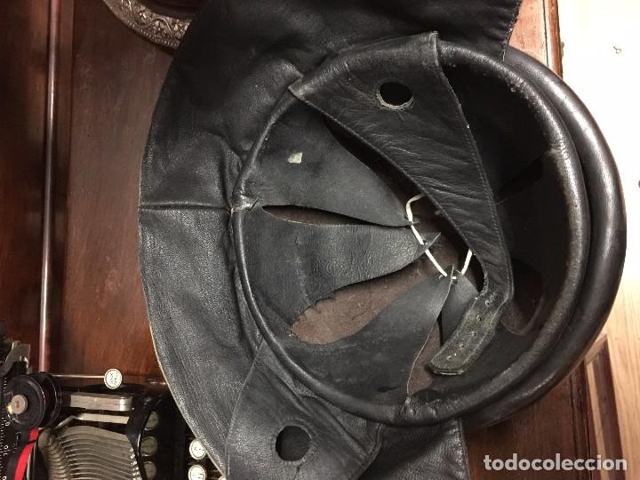 Militaria: CASCO DE TANQUISTA DEL EJERCITO ESPA&Ntilde;OL - Foto 2