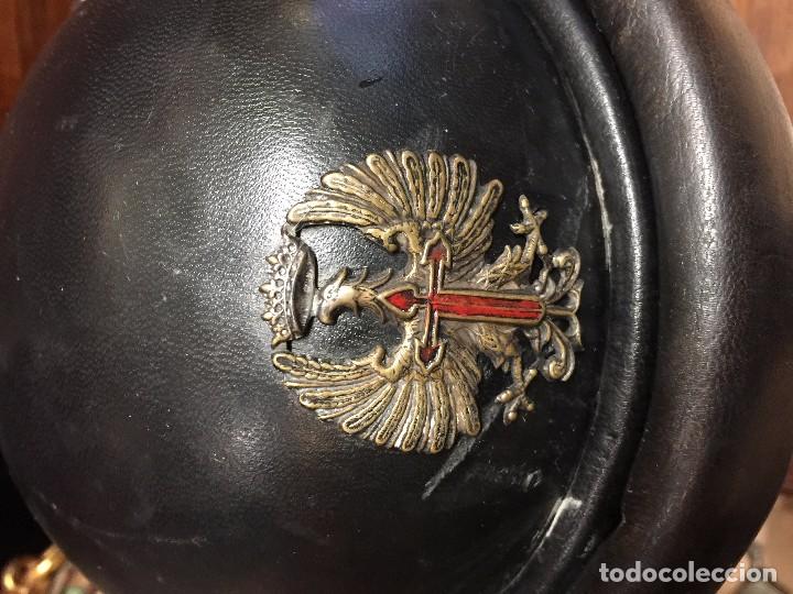 Militaria: CASCO DE TANQUISTA DEL EJERCITO ESPA&Ntilde;OL - Foto 3