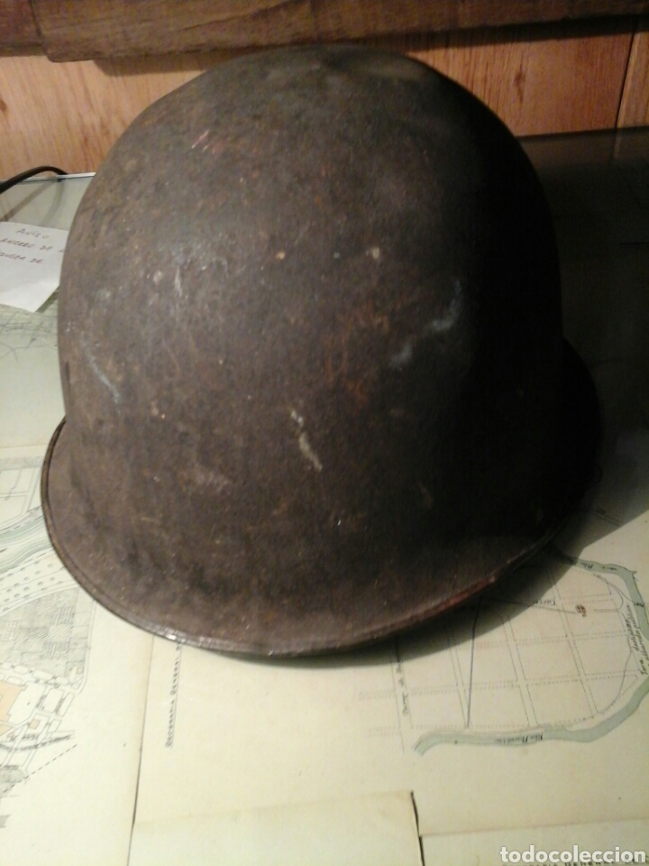 Militaria: Casco antiguo militar - Foto 3