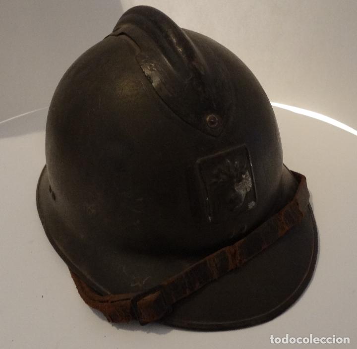 Militaria: Casco Adrian modelo 1926 defensa pasiva - Foto 4