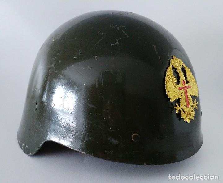Militaria: Casco espa&ntilde;ol Mod. M.26 sin ala - Foto 1