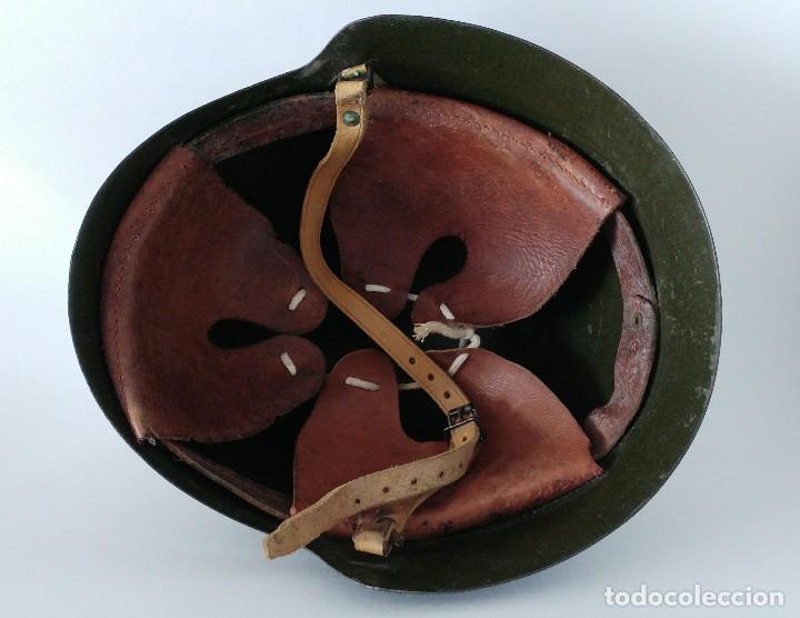 Militaria: Casco espa&ntilde;ol Mod. M.26 sin ala - Foto 2