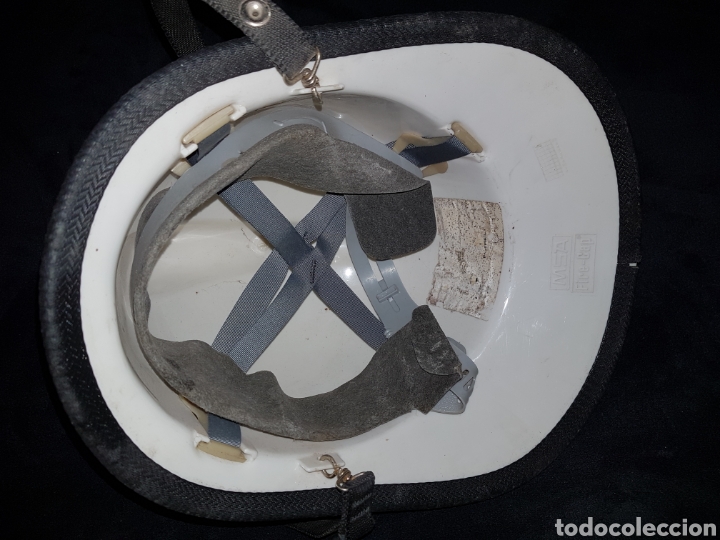 Militaria: Casco blanco Bomberos Huelva - Foto 4