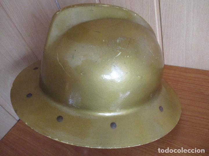 Militaria: ANTIGUO CASCO DE BOMBERO FRANCES - Foto 5