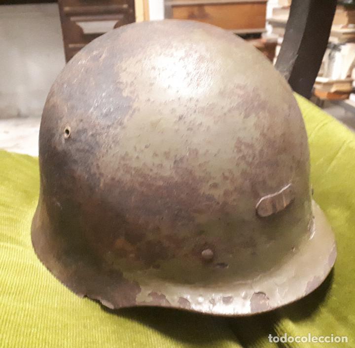 Militaria: Casco experimental espa&ntilde;ol, postguerra - Foto 1
